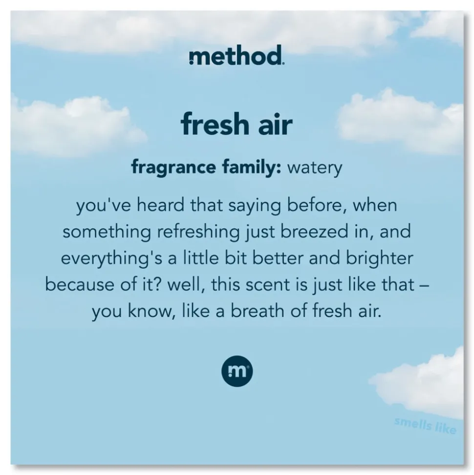 Method 53.5 oz Laundry Detergent - Fresh Air Scent (4/Carton)