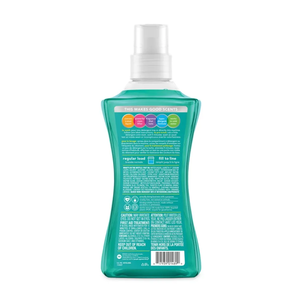 Method 53.5 oz 4X Concentrated Laundry Detergent - Beach Sage (4/Carton)