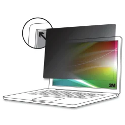 3M 2-IN-1 Bright Screen Privacy Filter for 13.3 in.