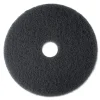 3M 17 in. Diameter Low-Speed High Productivity Floor Pads 7300 - Black (5/Carton)