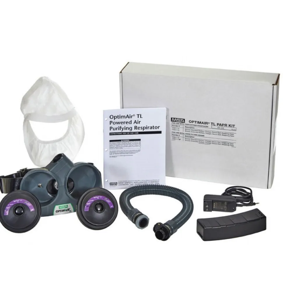 MSA Optimair TL Kit with Low Profile White Hood