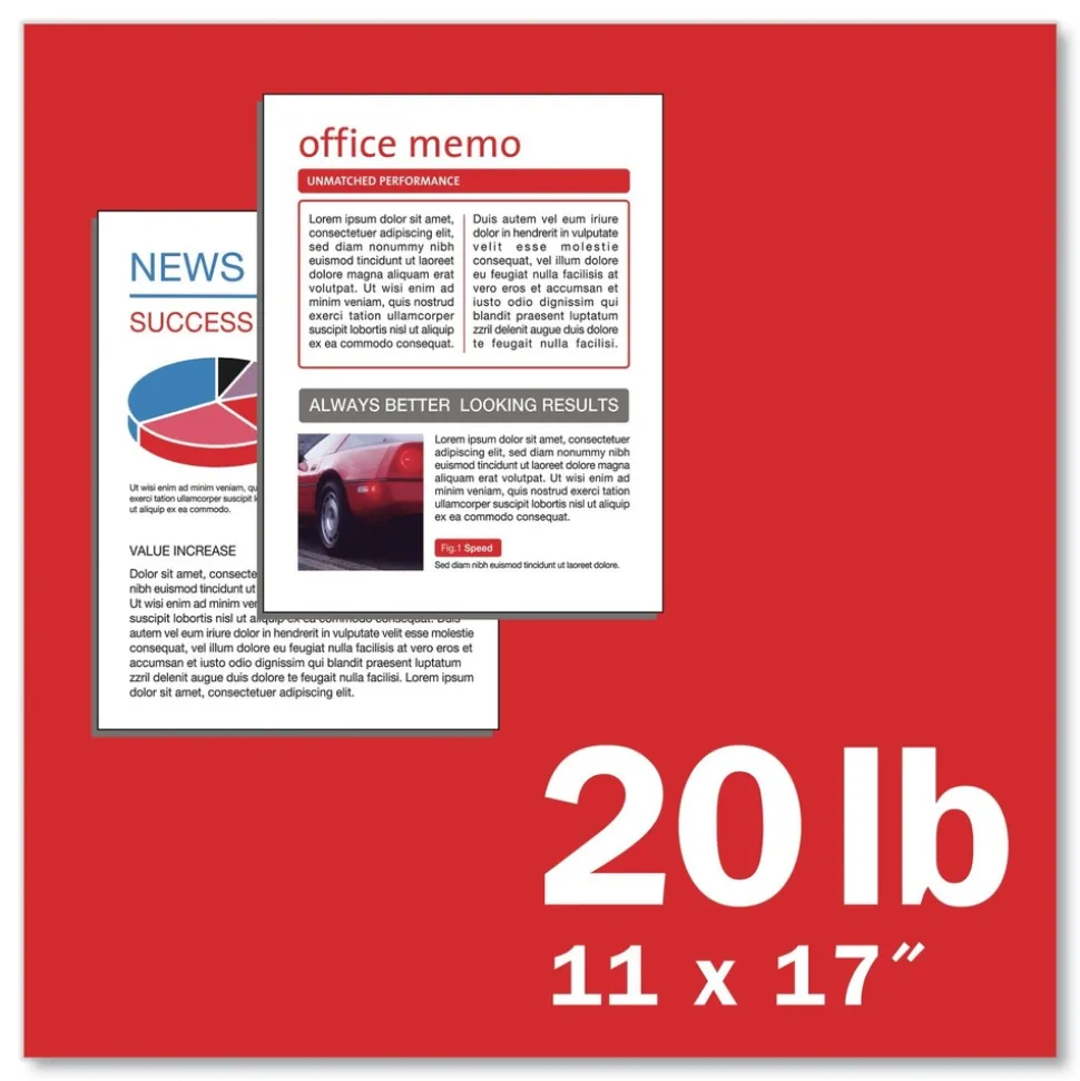 Navigator 97 Bright 20 lbs. Bond Weight 11 in. x 17 in. Premium Multipurpose Copy Paper - White (5/Carton)