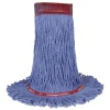 Nexstep Commercial Products MaxiClean Loop-End Mop, Cotton/Synthetic, 24 oz, Blue