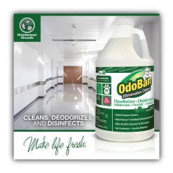 OdoBan 1-Gallon Bottle Concentrated Odor Eliminator and Disinfectant - Eucalyptus