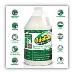 OdoBan 1-Gallon Bottle Concentrated Odor Eliminator and Disinfectant - Eucalyptus