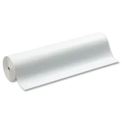 Pacon 36 in. x 1000 ft. 40 lb Cover Weight Decorol Flame Retardant Art Rolls - Frost White (1-Roll)