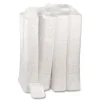 Pactiv Corp. 5.1 in. x 5.1 in. x 0.65 in. #1S Foam Supermarket Tray - White (1000/Carton)