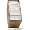 Pactiv Corp. Individually Wrapped Mediumweight Plastic Fieldware Cutlery Fork/Knife/Napkin/Spoon Kit - White (250/Carton)