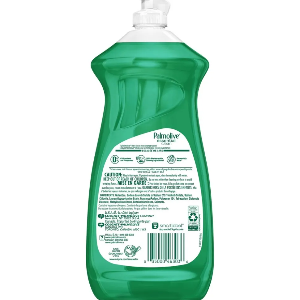 Palmolive US06022A 28 oz. Bottle Dishwashing Liquid - Fresh Scent (9/Carton)
