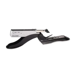 PaperPro Spring-Powered Premium Heavy-Duty Stapler with 100-Sheet Capacity - Black/Silver