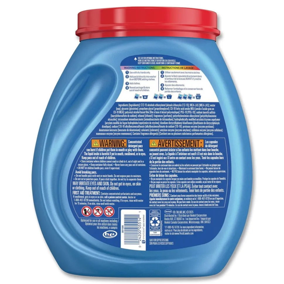 Persil Ultra Pacs Everyday Clean Laundry Detergent - Original (4/Carton)