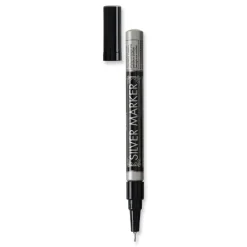 Pilot Creative Art and Crafts Extra-Fine Brush Tip Marker - Silver