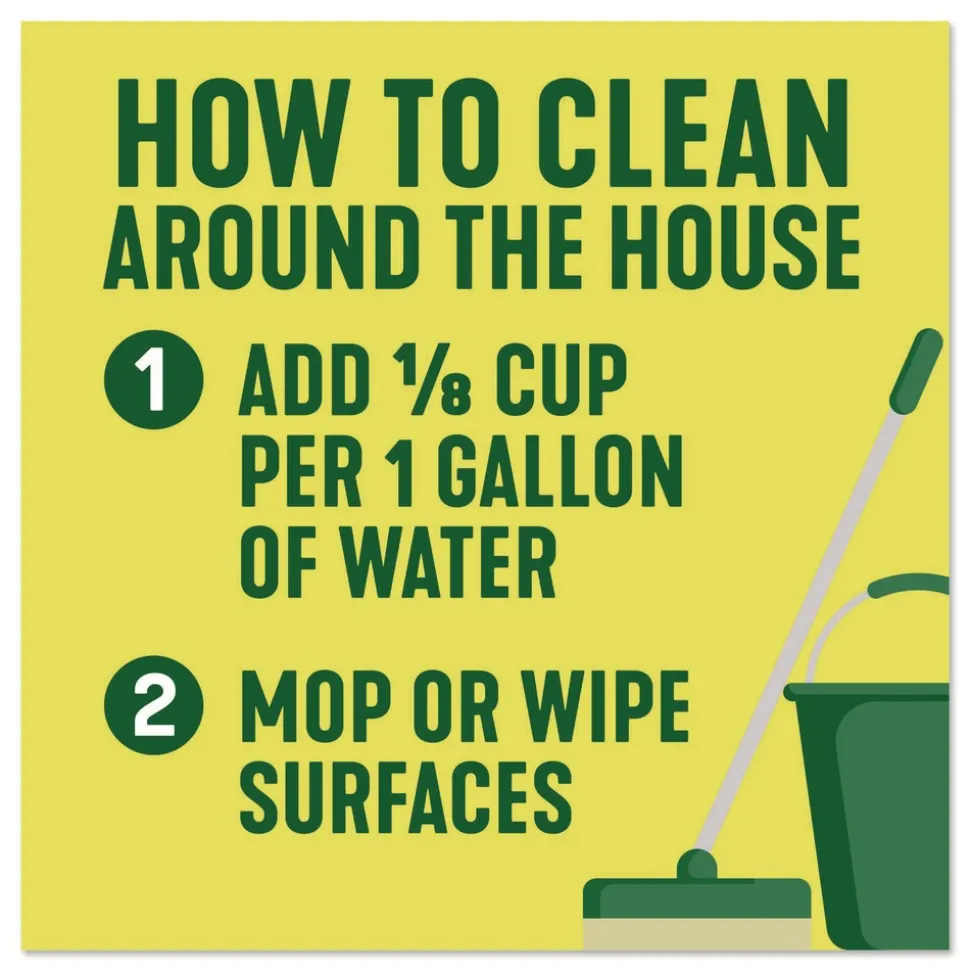 Pine-Sol 14 oz. Bottle Concentrated Multi-Surface Cleaner - Lemon Fresh Scent (12/Carton)