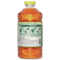 Pine-Sol 80 oz. Concentrated Multi-Surface Disinfectant Cleaner - Pine Scent (6/Carton)