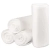 Pitt Plastics Eco Strong Plus 33 in. x 39 in. 13 mic 33 Gallon Can Liners - Natural (250/Carton)
