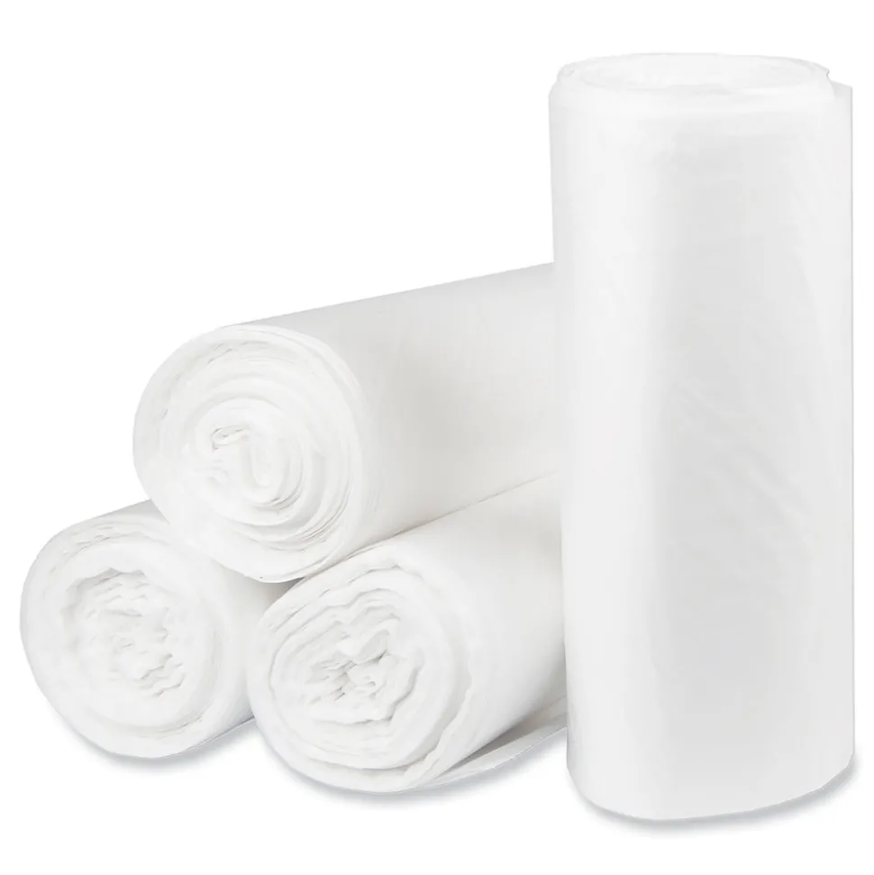 Pitt Plastics 33 in. x 39 in. 1 mil. 33 gal. Eco Strong Plus Can Liners - Natural (150/Carton)