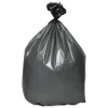 Platinum Plus 1507253 30 in. x 36 in. 30-Gallon 1.35 mil. Can Liners - Gray (100/Carton)