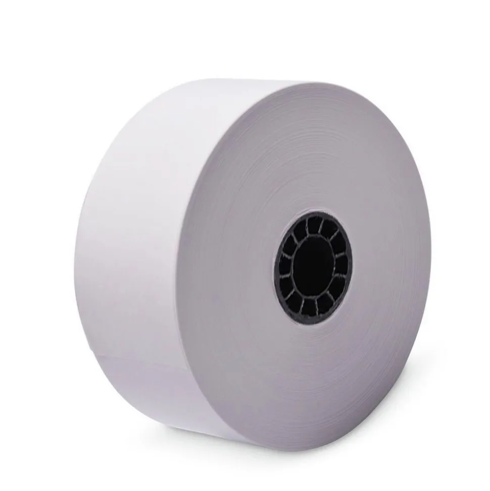 PM Company ICX90230075 1.57 in. x 270 ft. Sticky Media - White (12 Rolls/Carton)