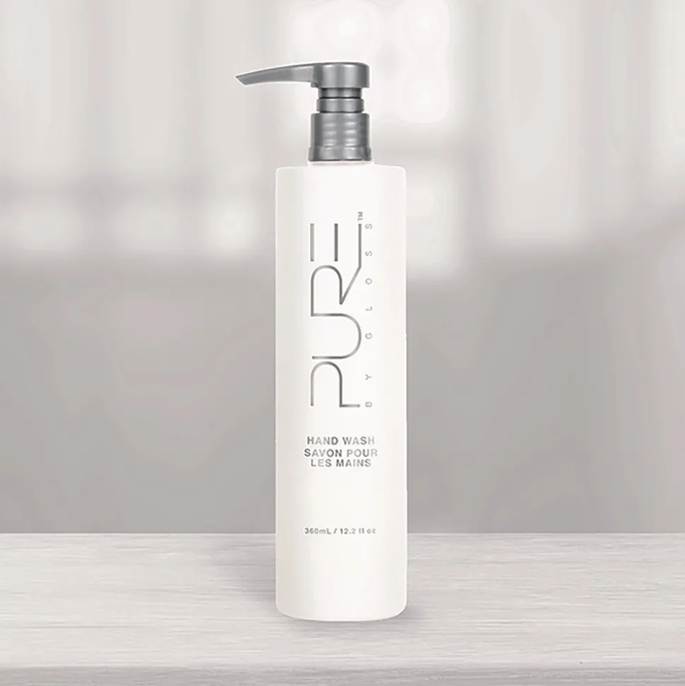 Pure by Gloss 12.2 oz. Hand Wash - Vibrant Lemon Scent (12/Carton)