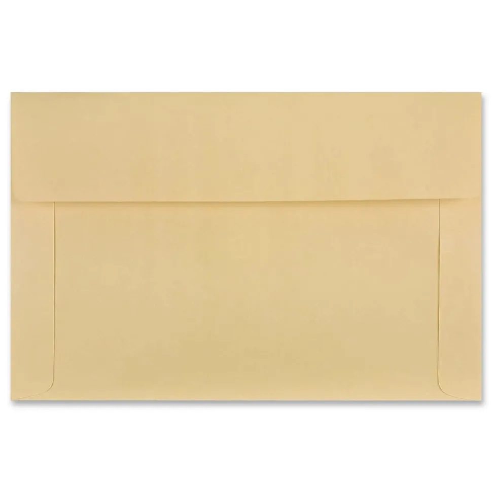 Quality Park Filing Envelopes - Letter Size, Cameo Buff (100/Box)