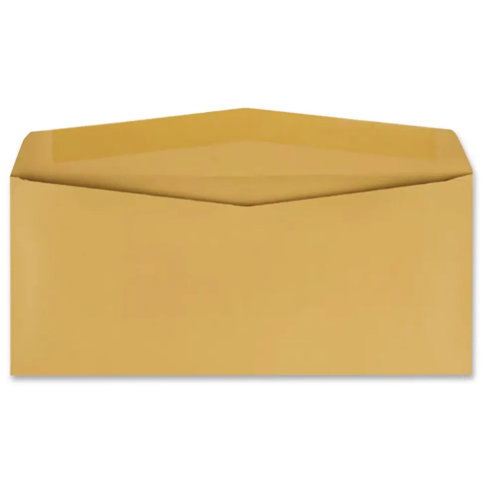 Quality Park 5 in. x 11.5 in. #14 Commercial Flap Gummed Closure Kraft Envelope - Brown Kraft (500/Box)