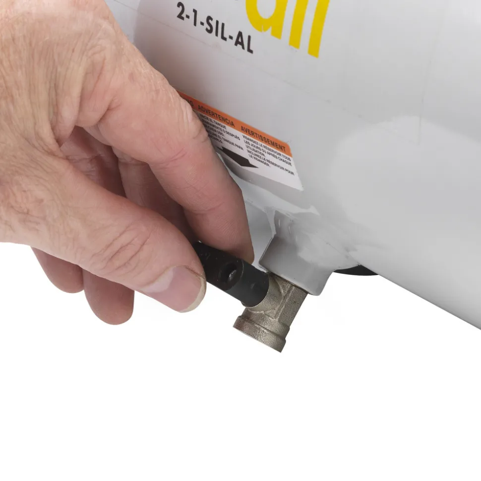 Quipall 1 HP 2 Gallon Oil-Free Hotdog Air Compressor