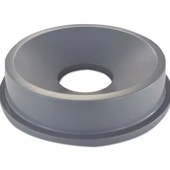 Rubbermaid Commercial BRUTE 22-3/8 in. Round Funnel Top Receptacle - Gray
