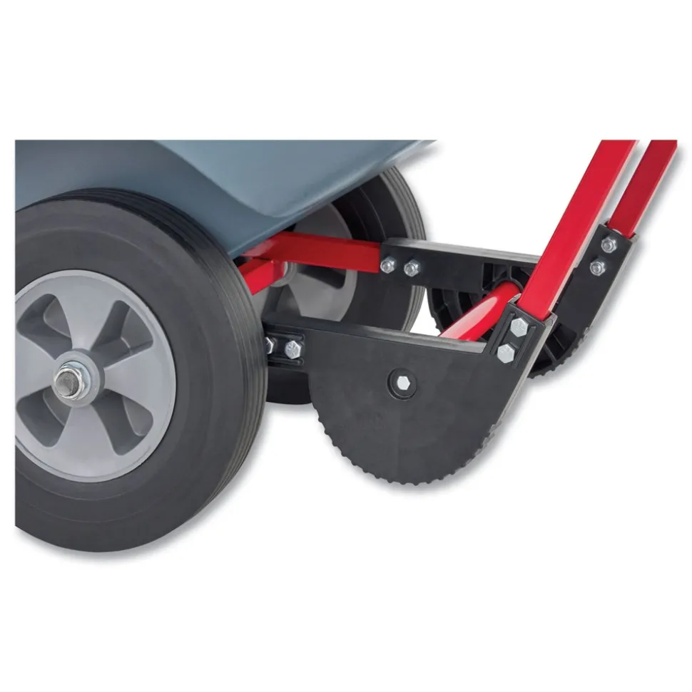 Rubbermaid Commercial 1 cu yd BRUTE DURATILT Frame Tilt Truck Standard Duty 1200 lb Capacity Gray