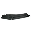 Rubbermaid Commercial Hinged Dome 34.14 in. x 69.66 in. x 8.4 in. Tilt Truck Lid - Black