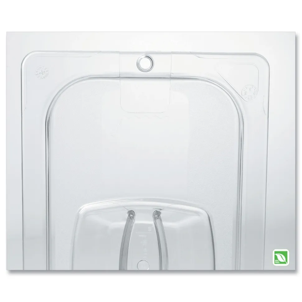 Rubbermaid Commercial 12 in. x 18 in. Food/Tote Box Lids - Clear