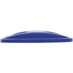 Rubbermaid Commercial 20.38 in. x 11.38 in. x 2.75 in. Lid for Slim Jim Bottle Recycling Container - Blue