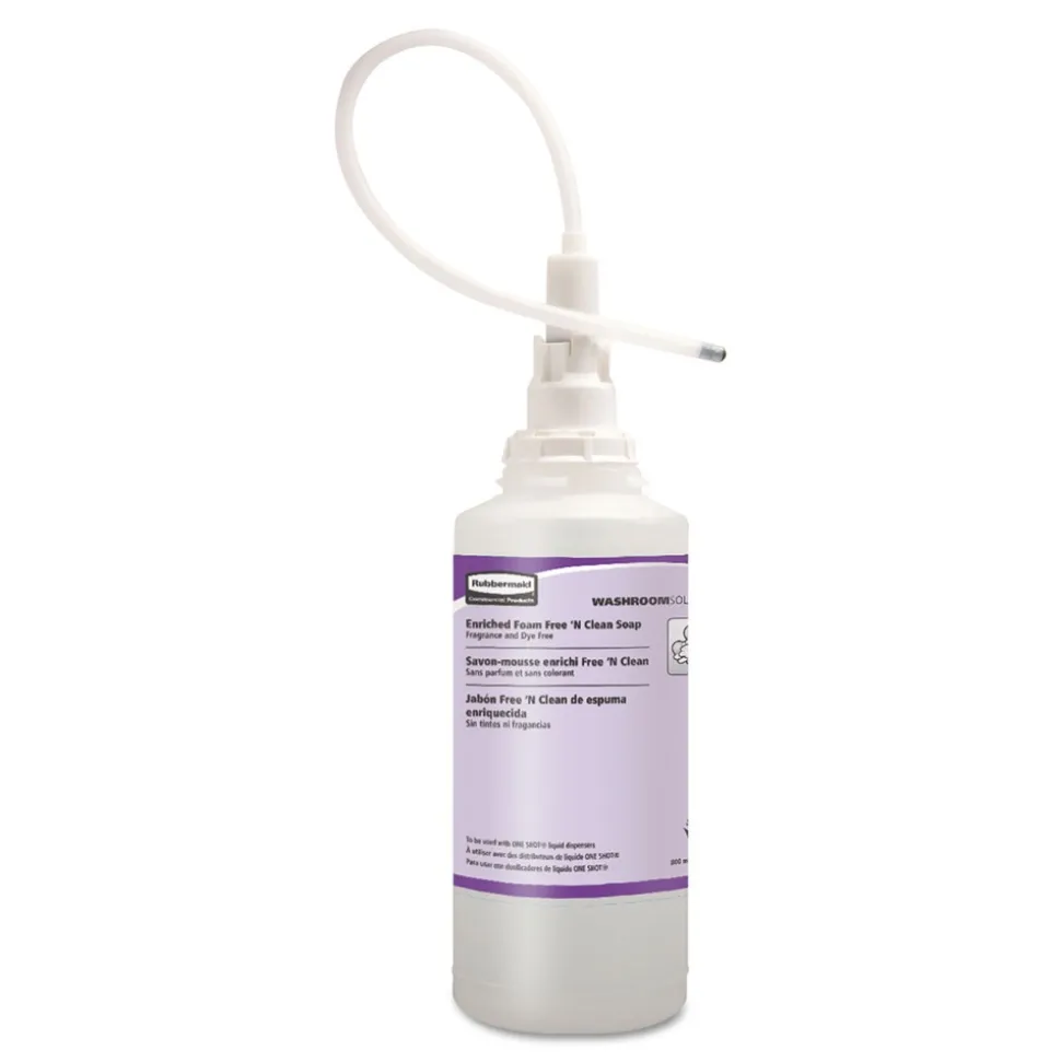 Rubbermaid Commercial 800 mL TC OneShot Moisturizer Enriched Foam Soap Refill - Unscented (4/Carton)