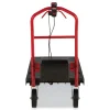 Rubbermaid Commercial 0.5 mph to 3 mph DC Motor 60 V Lithium-Ion Battery Motorized Kit for 24 in. x 48 in. Platform Trucks - Medium Black/Red