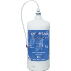 Rubbermaid Commercial OneShot 1,600 mL Lotion Soap Refill - Fragrance-Free (4/Carton)