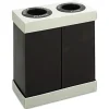 Safco At-Your-Disposal Two 28-Gallon Bin Recycling Center - Black