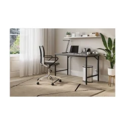Safco Simple 45.5 in. x 23.5 in. x 29.5 in. Work Desk - Gray