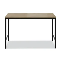 Safco Simple 45.5 in. x 23.5 in. x 29.5 in. Work Desk - Walnut