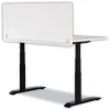 Safco 7517WH 59.5 in. x 2.5 in. x 23.5 in. 7517 Series Acrylic Wellness Panel - White