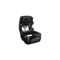 San Jamar T1370BKSS 16.75 in. x 10 in. x 12.5 in. Tear-N-Dry Touchless Roll Towel Dispenser - Black/Silver