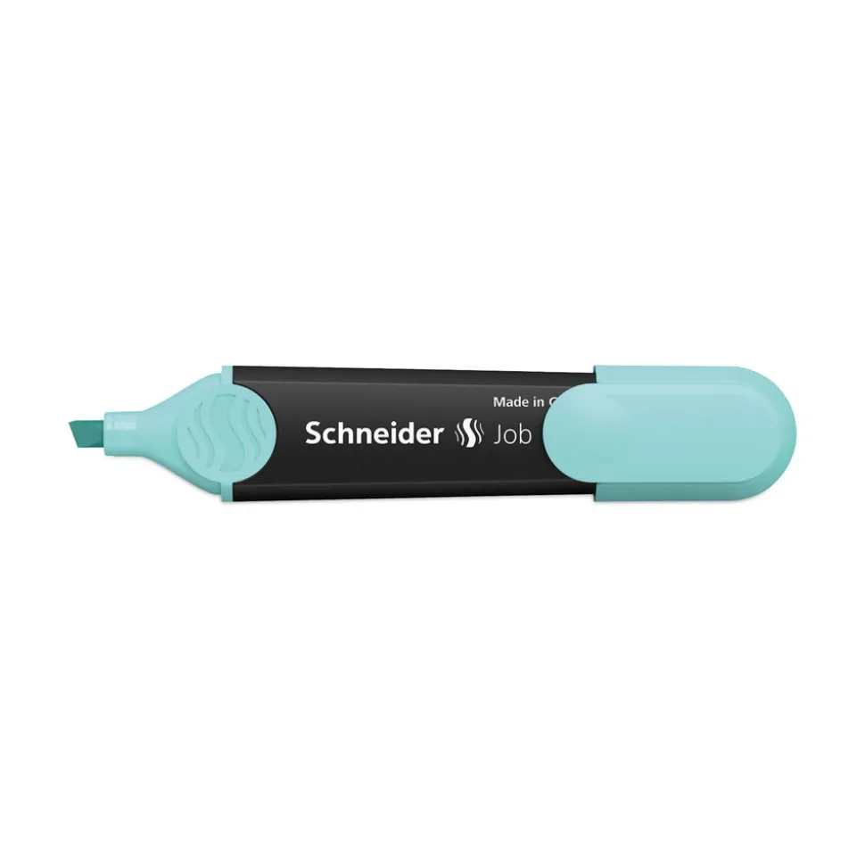 Schneider 1 millimeter/5 millimeter Chisel Tip Job Pastel Highlighters - Assorted Ink/Barrel Colors (6/Pack)