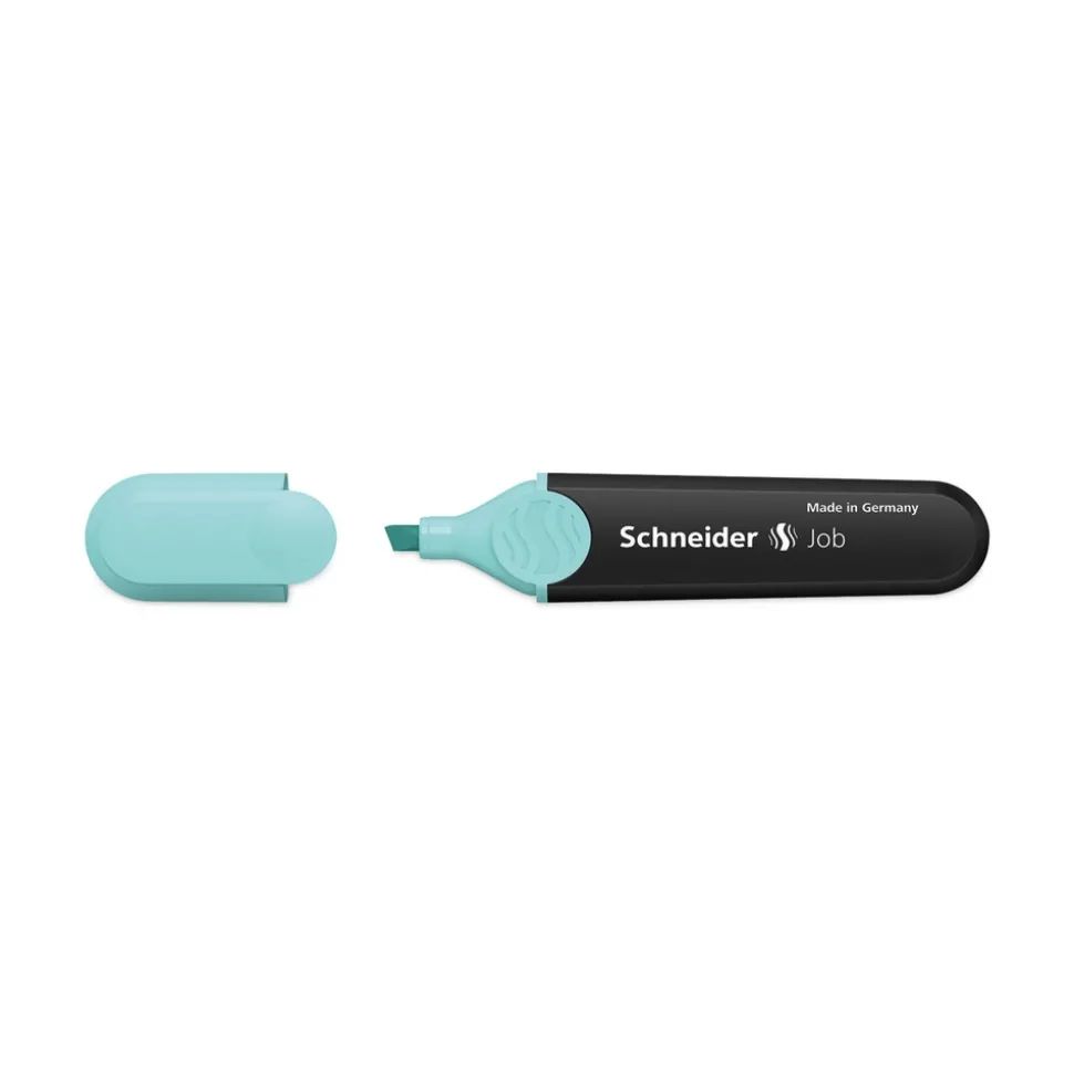 Schneider 1 millimeter/5 millimeter Chisel Tip Job Pastel Highlighters - Assorted Ink/Barrel Colors (6/Pack)