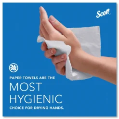 Scott Essential 13.06 in. x 11 in. x 16.94 in. Manual Hard Roll Towel Dispenser - Black (1/Carton)