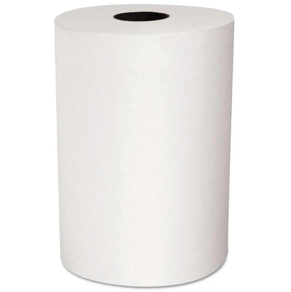 Scott 8 in. x 580 ft. Absorbency Pockets Slimroll Towels - White (6 Rolls/Carton)