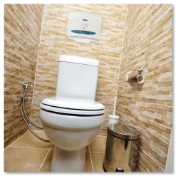 Scott Personal Seats 15 in. x 18 in. Sanitary Toilet Seat Covers - White (125/Pack)