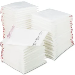 Sealed Air #2 Barrier Bubble Air Cell Cushion Self-Adhesive Closure 8.5 in. x 12 in. Jiffy TuffGard Extreme Self-Seal Mailer - White (50/Carton)