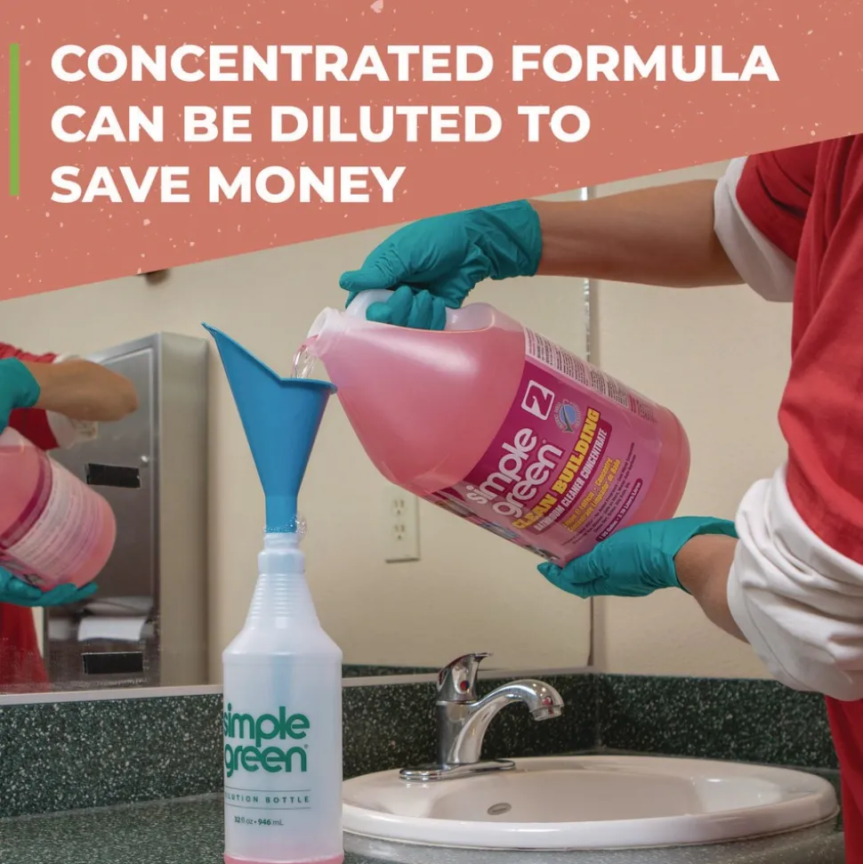 Simple Green Clean Building 1-Gallon Bathroom Cleaner Concentrate - Unscented