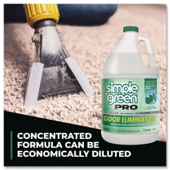 Simple Green 1 Gallon Pro Odor Eliminator - Eucalyptus Scent (6/Carton)