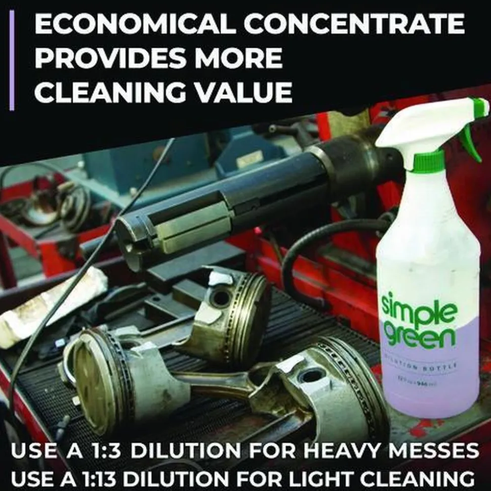 Simple Green 2110000413421 Pro HD 1 gal Bottle Heavy-Duty Cleaner - Unscented (4/Carton)