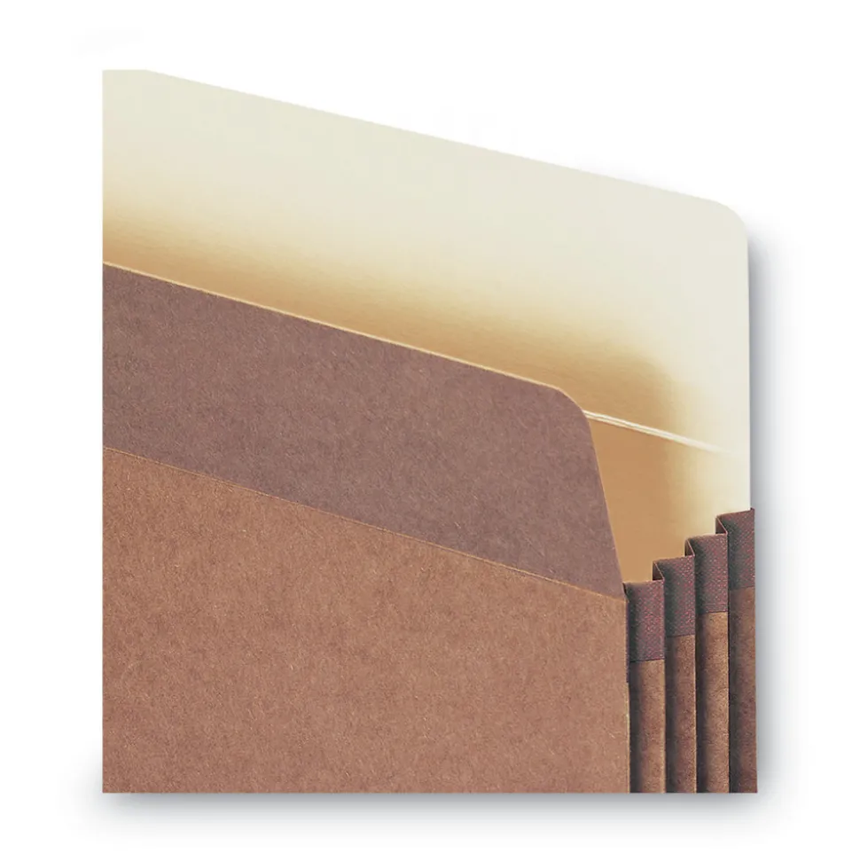 Smead 3.5 in. Expansion Legal Size Redrope Drop Front File Pockets (25/Box)