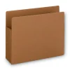 Smead 5.25 in. Expansion Letter Size Heavy-Duty Redrope End Tab TUFF Pockets (10/Box)